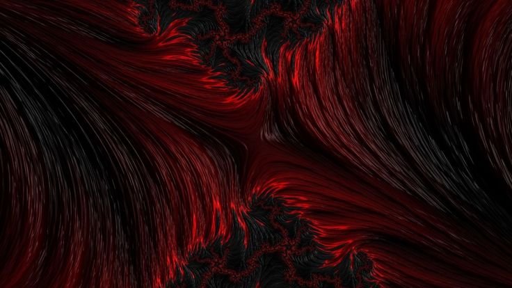 Красная абстракция