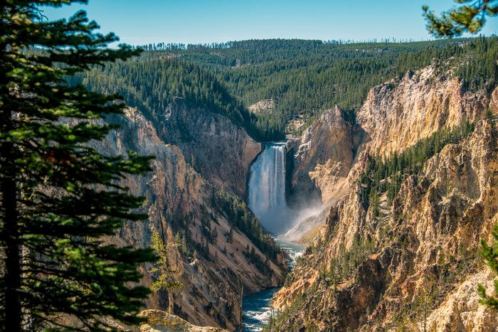 Йеллоустонский национальный парк горы