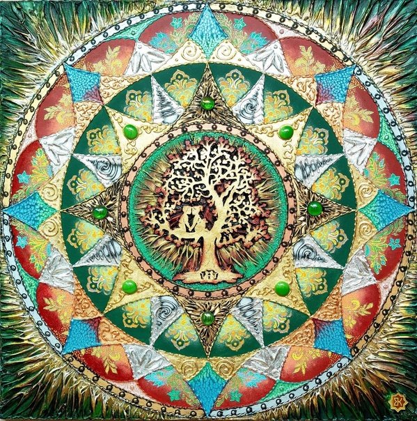 Мандала колодец Акаши