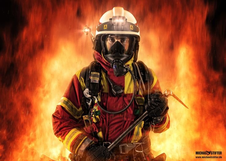 Пожарный картинка