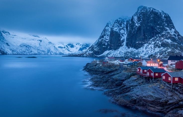 Рейне Лофотенские острова Норвегия