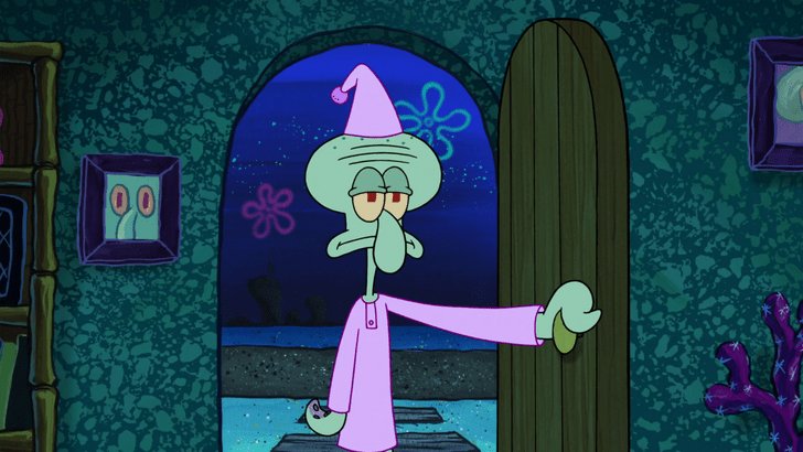 Сквидвард из губки Боба