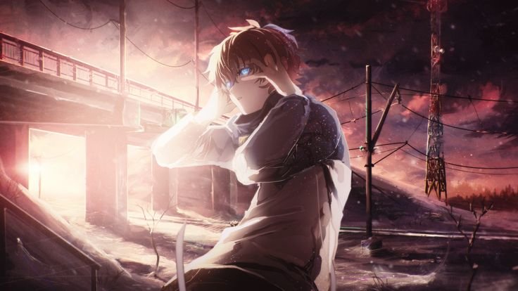 Аниме парни одиночество