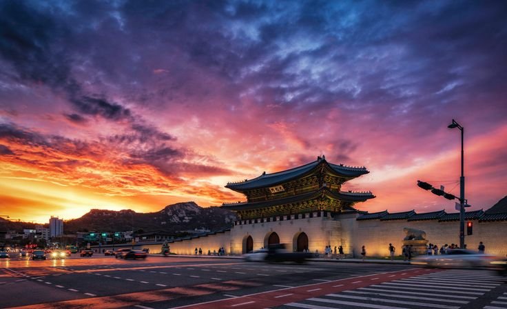 Фон Корея Сеул