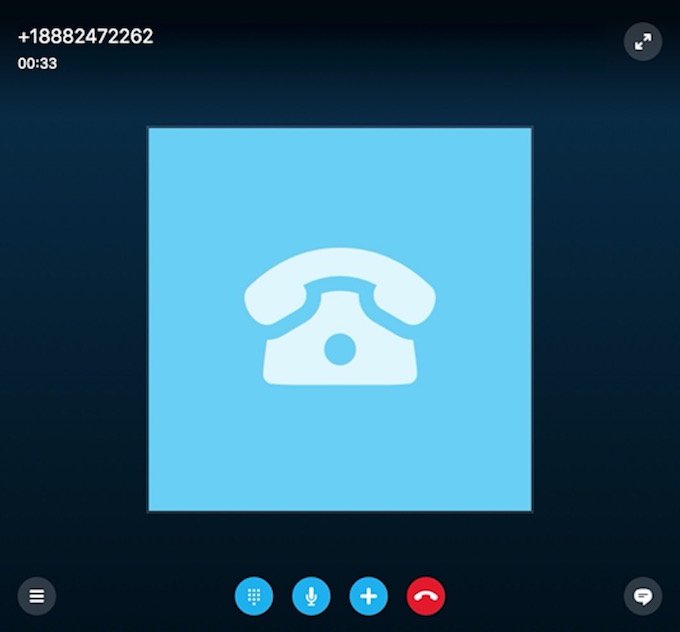 Skype видеозвонок