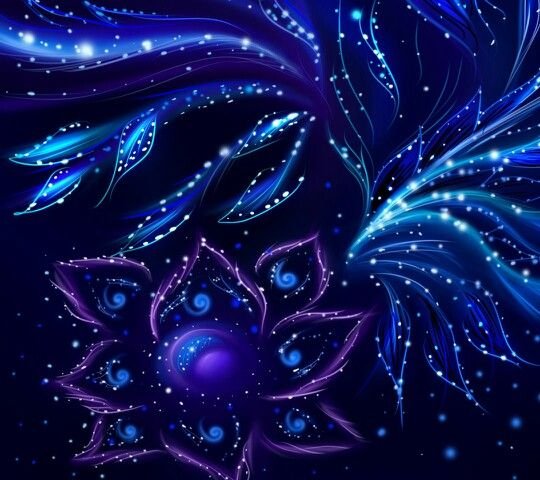 Красивые Неоновые цветы