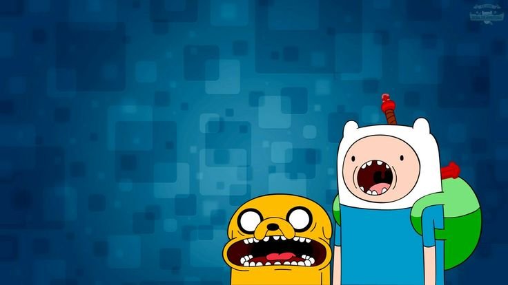 Обои с Финном и Джейком