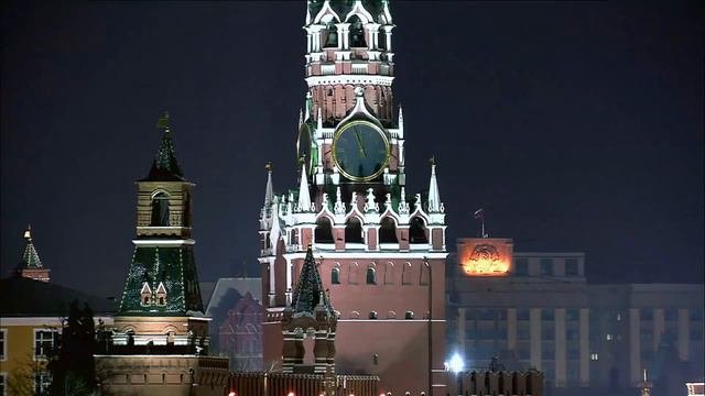 Фон новогоднего обращения президента