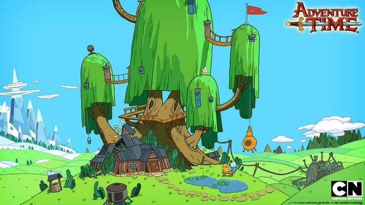 Время приключений дом Финна и Джейка