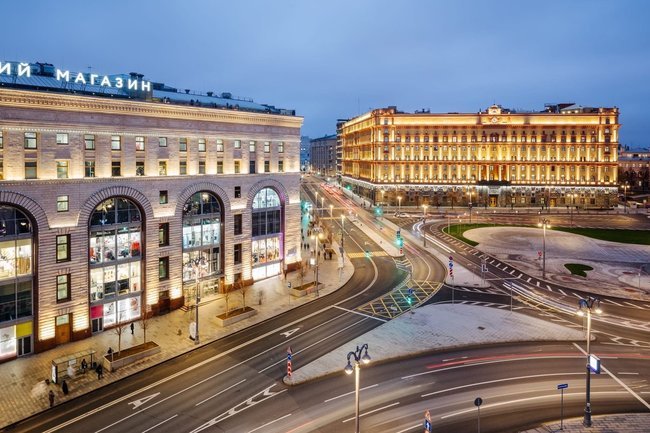 Площадь Лубянка Москва