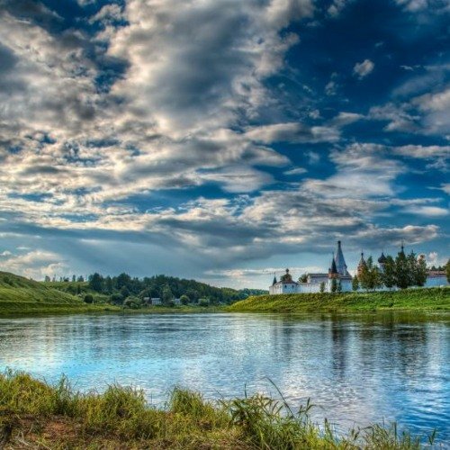 Река Волга Приволжье