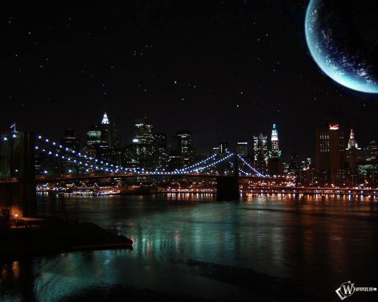 Ночной город