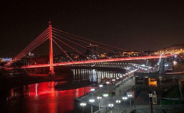 Мост влюбленных Тюмень