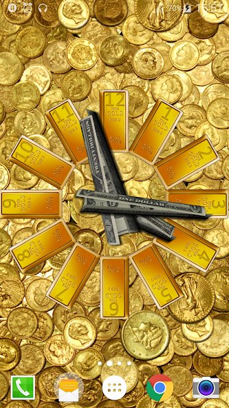 Часы и деньги