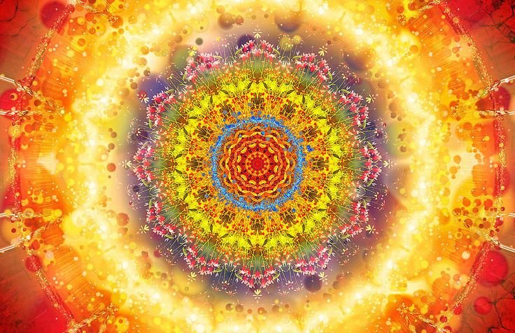 Мандала везения удачи и изобилия