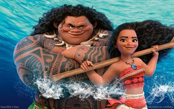 Моана и Мауи