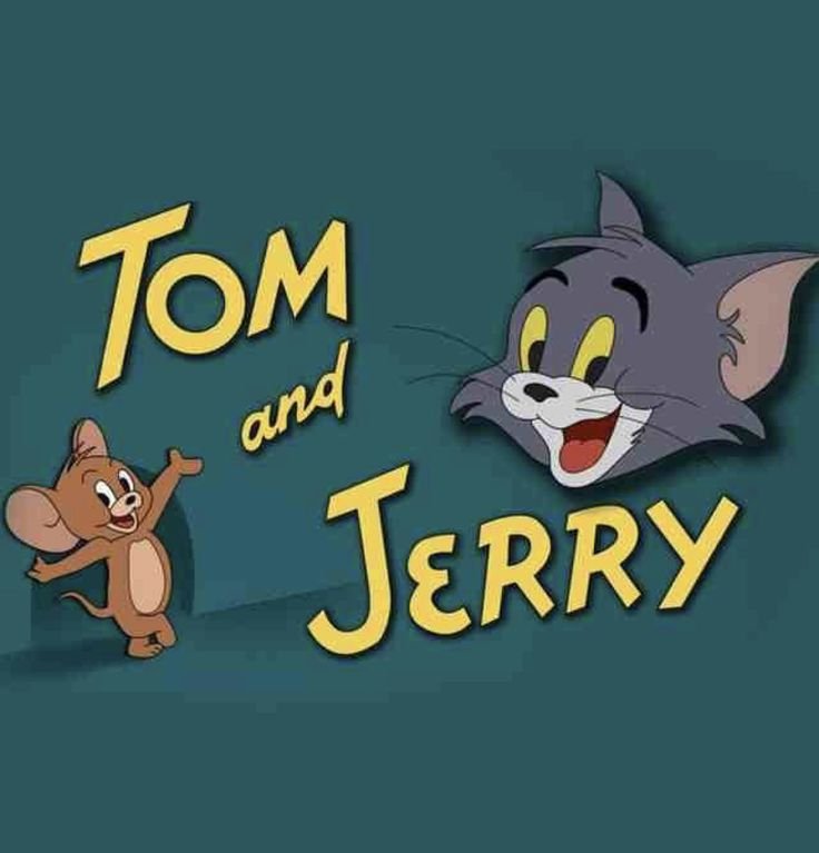 Том и Джерри надпись