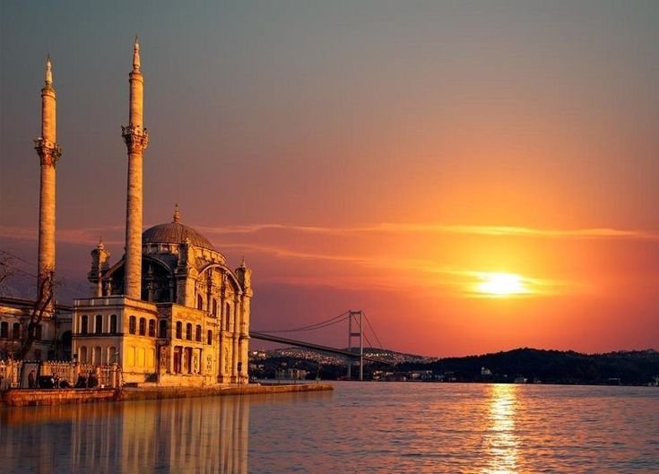 Ортакёй Стамбул фон