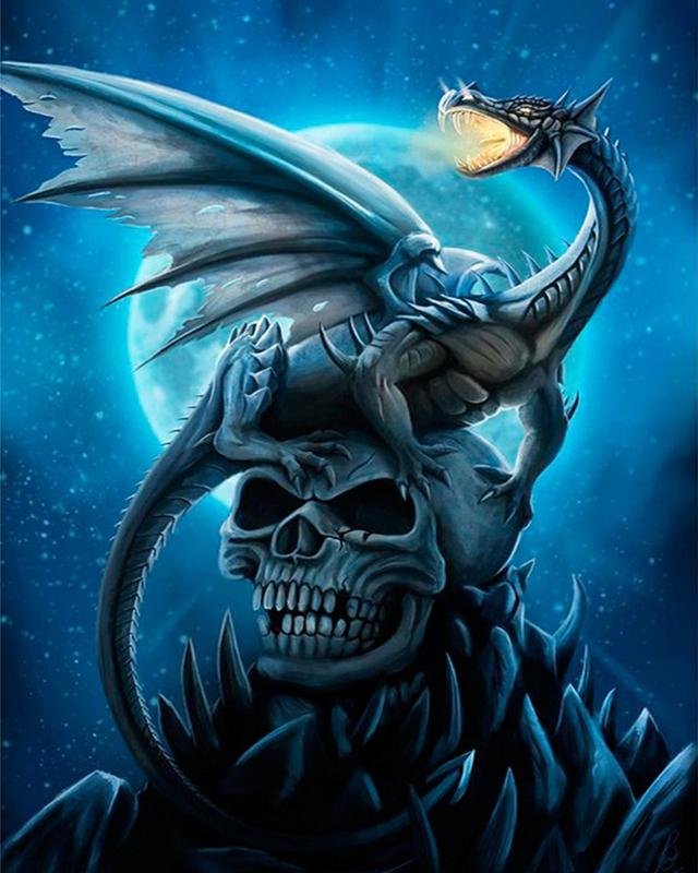 Дракон на заставку