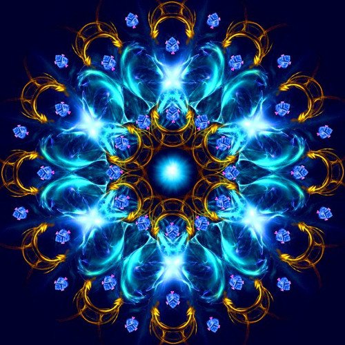 Аджна чакра Мандала