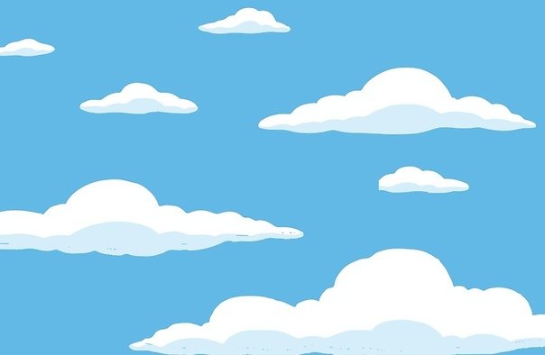 Облака рисунок