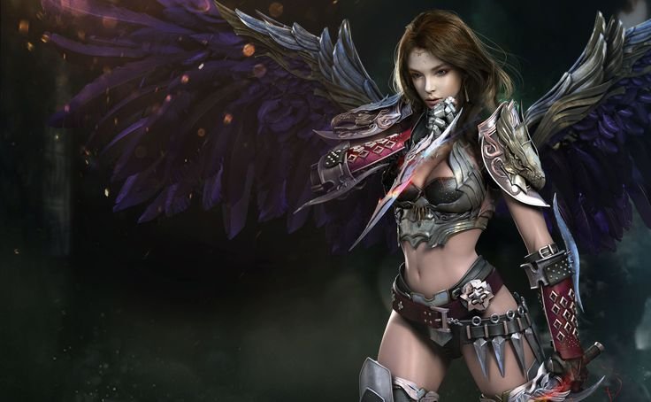 Обои на рабочий стол девушки фэнтези