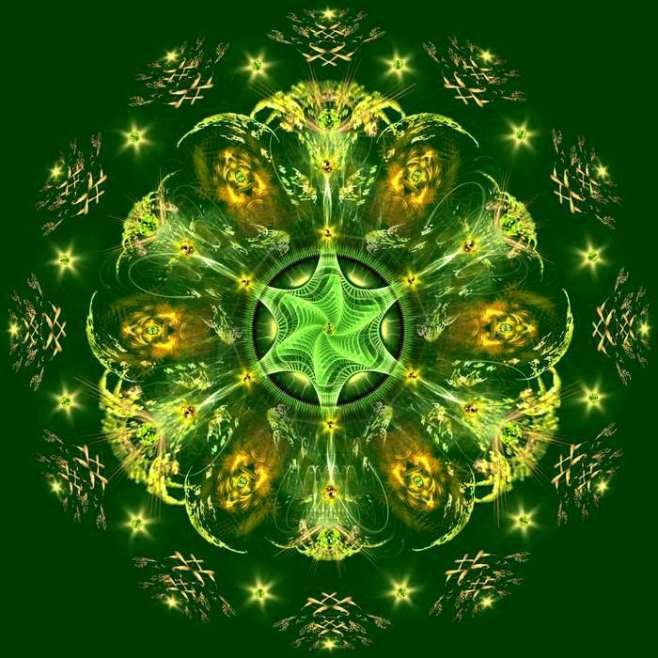 Мандала изобилия и богатства и процветания