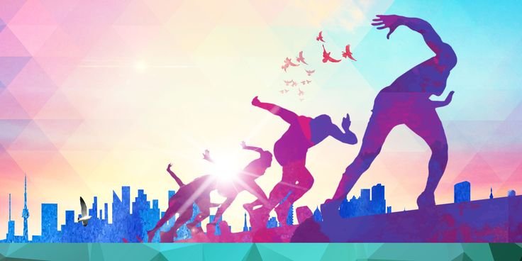 Красивый спортивный фон