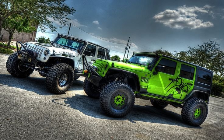 Jeep Wrangler Rubicon off Road Tuning