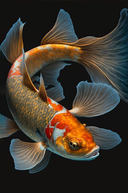 Рыбки кои фото