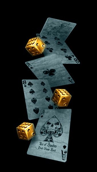 Золотые игральные кубики