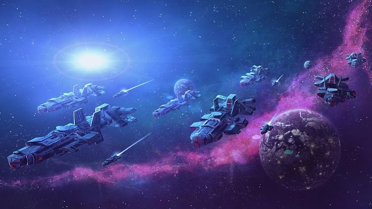 Космический корабль арт