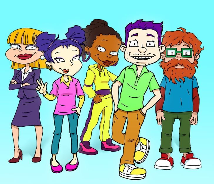 Rugrats мультсериал персонажи