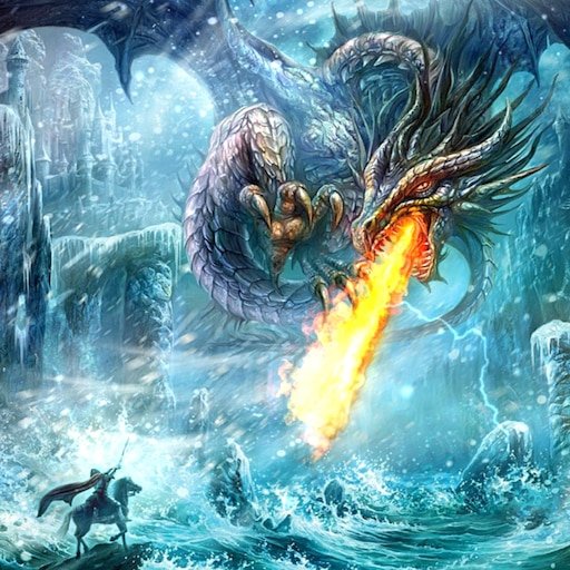 Дракон на заставку