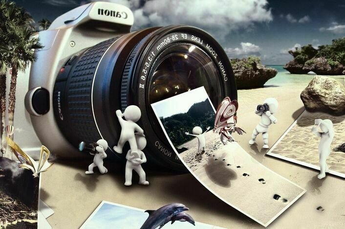 Креативный фотоаппарат