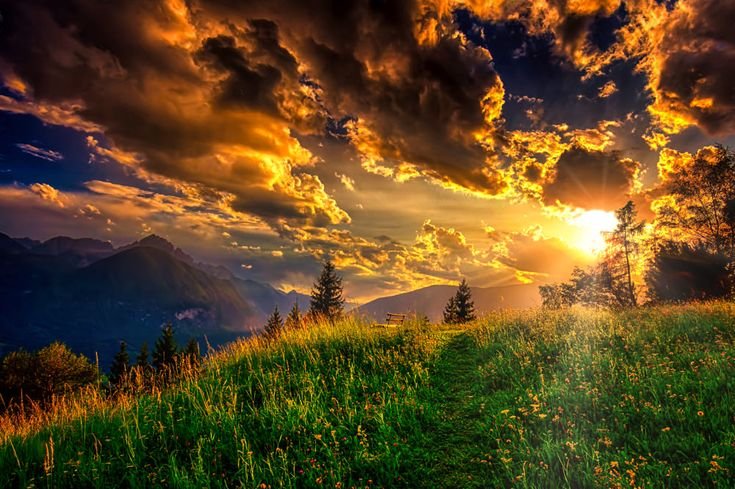 Красивые пейзажи природы