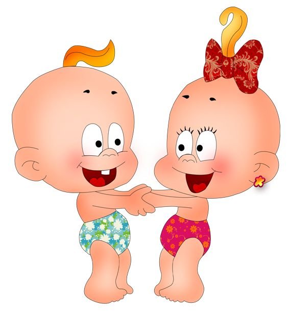 Мультяшные младенцы