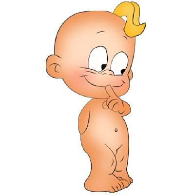 Карапузы на прозрачном фоне