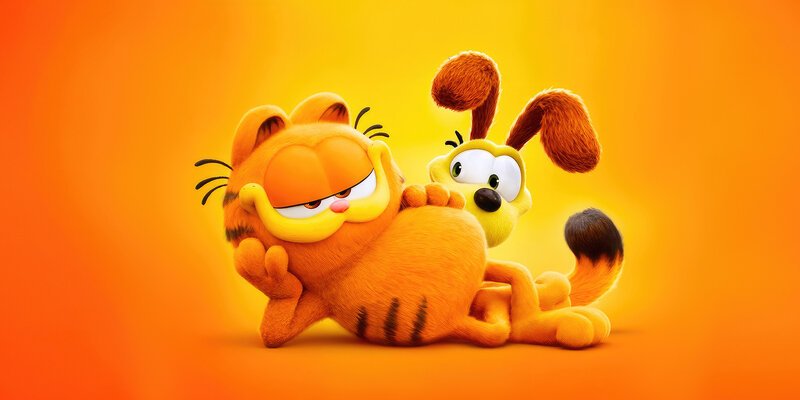 Мультяшный Гарфилд на обои