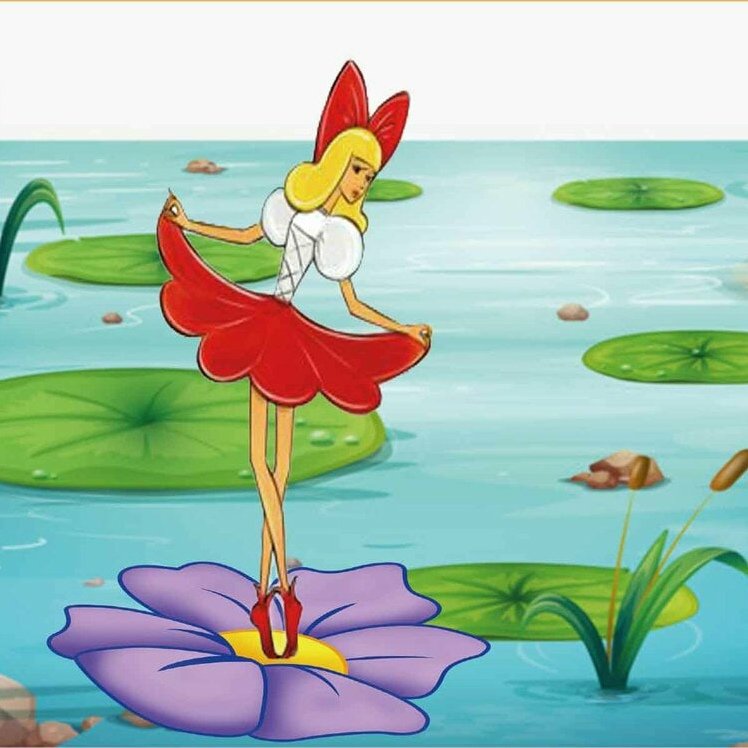 Дюймовочка для детей